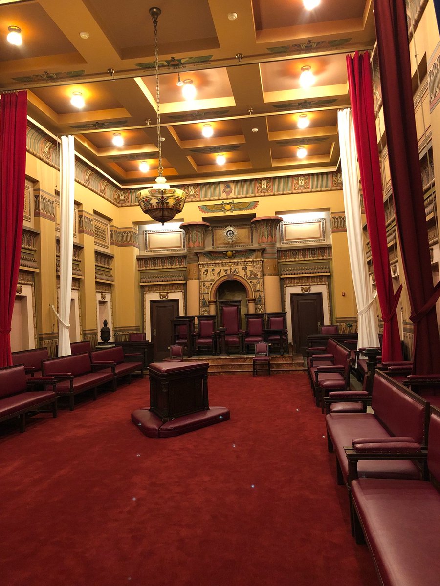 masonliberal's tweet image. Visita a la Gran Logia de NY