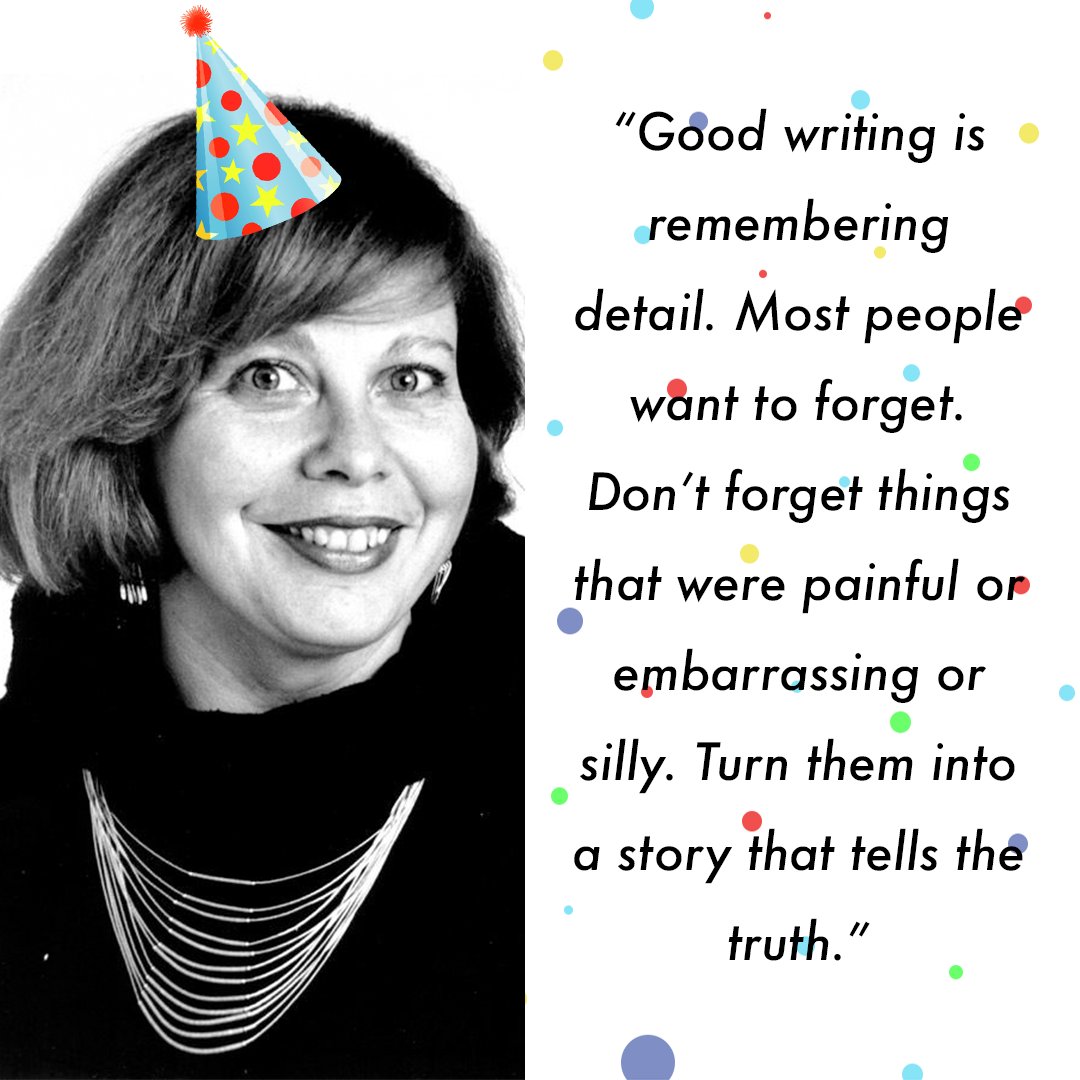 Happy birthday Paula Danziger! 