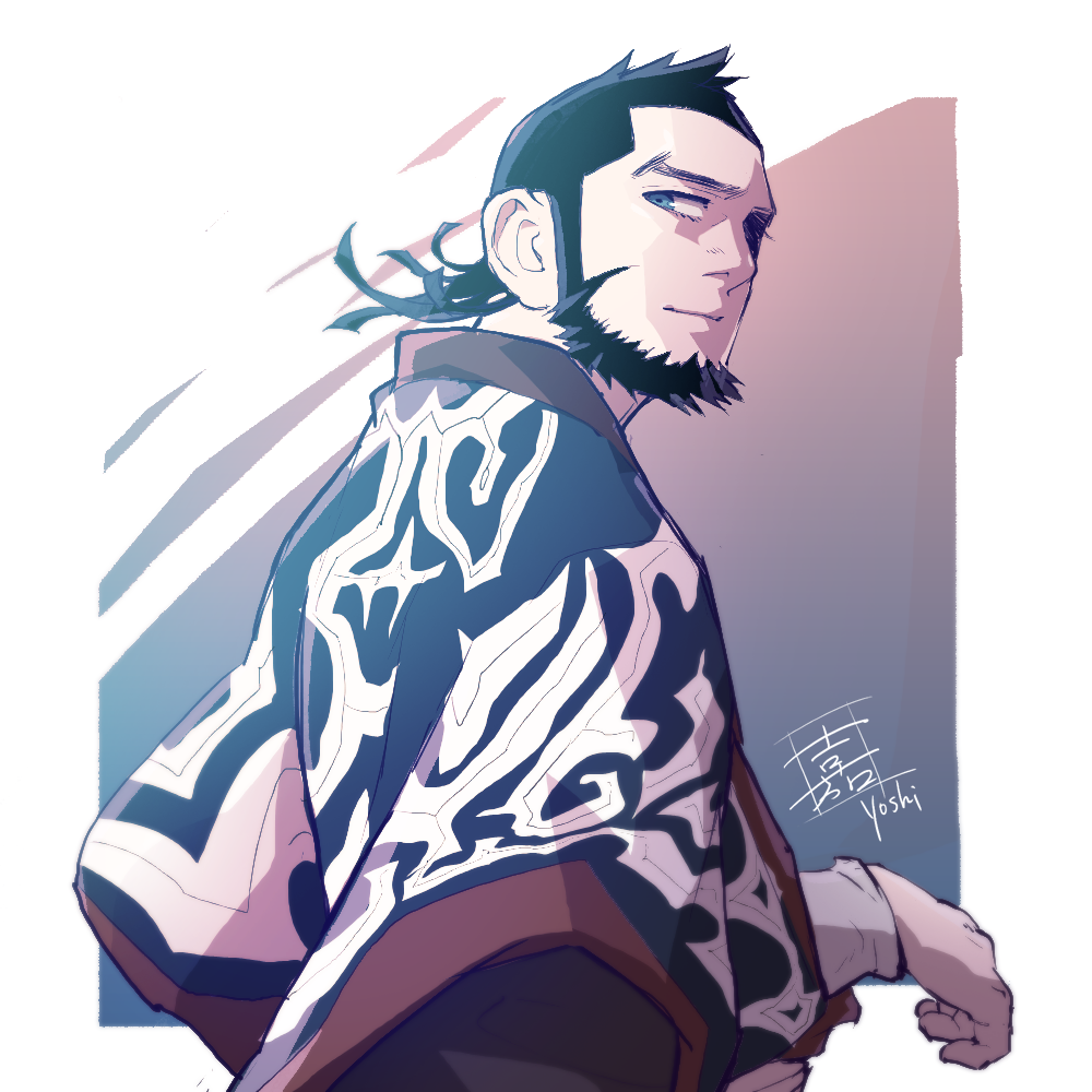 「アムール川から来た男 #ゴールデンカムイ版深夜の真剣お絵描き60分一本勝負 」|嘉のイラスト
