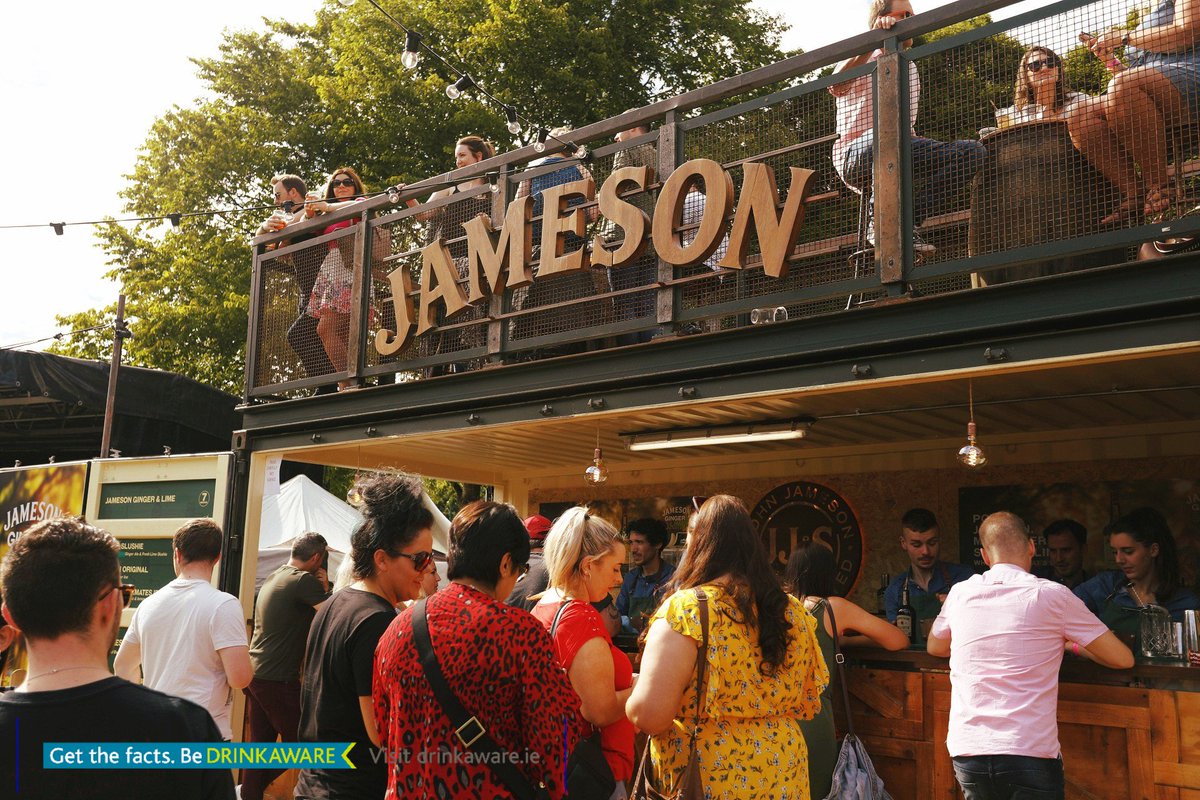 We’ll be at The Big Grill Festival all day. Follow our feed to give yourself the chance to win a Jameson Hip Flask! 🙌 drinkaware.ie