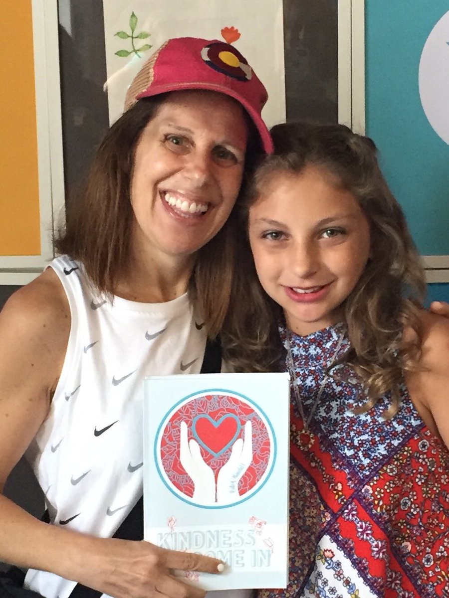 Excited to be with the author of Kindness Comes In #davis5