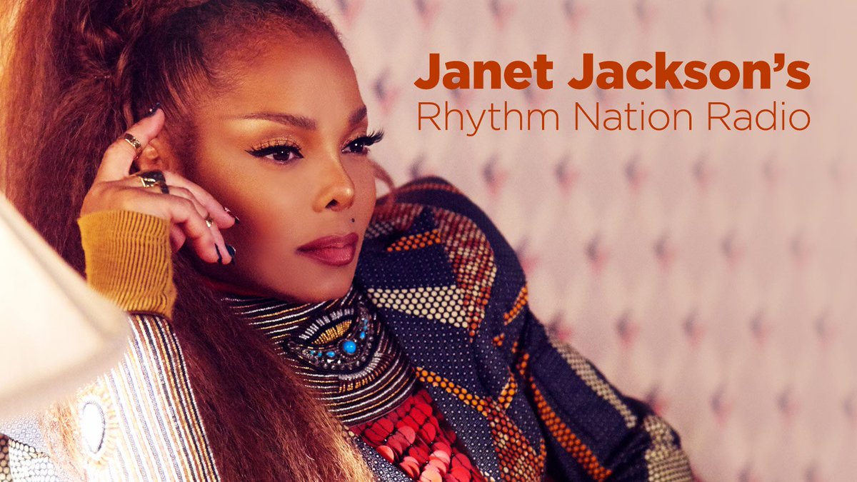 SIRIUSXM's tweet photo. Hear @JanetJackson's Rhythm Nation Radio on Ch. 50 for the next week 🎶🎶
Hear exclusive interviews with Ms. Jackson, her classic hits, deep cuts, brand new songs like #MadeForNow feat. @daddy_yankee &amp; tracks from the artists she loves ❤️
🎧 Stream: https://t.co/KWgt5JajqQ https://t.co/HJYwlQYoku