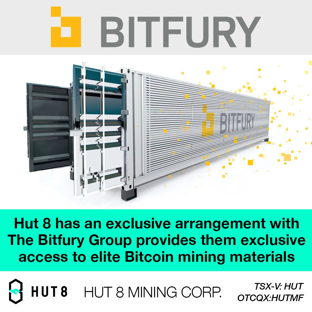 Hut 8 Mining On Twitter We Are Proud To Have An Exclusive - 