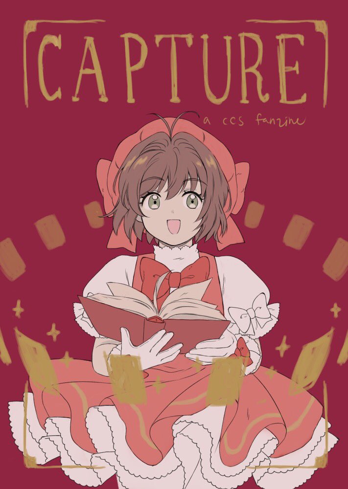 since we already posted the full piece to the zine account, here's a simple process of the cover for the CCS zine I'm hosting @cardcaptorzine 