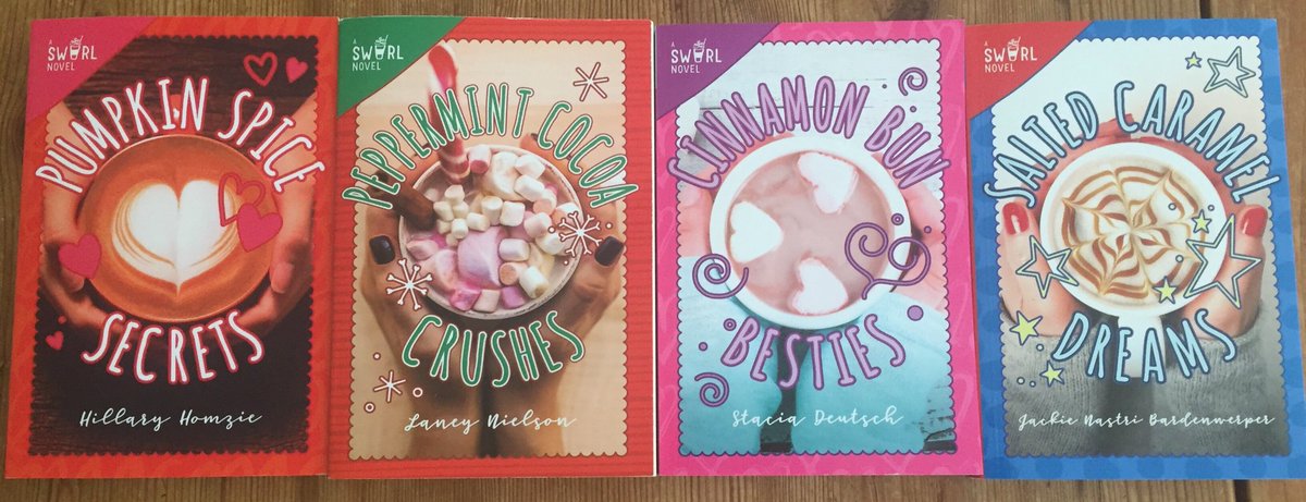 Back to School #MGgiveaway RT &amp; follow by 9/1 for a chance to win the first 4 Swirl Novels! #KidsNeedBooks #mglit