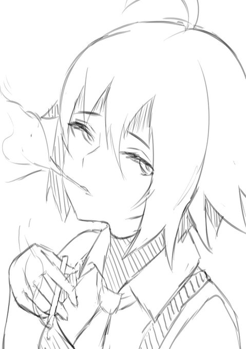 While walking to 7/11 I randomly thought of Dana, maybe it was all the smoking people #va11halla 