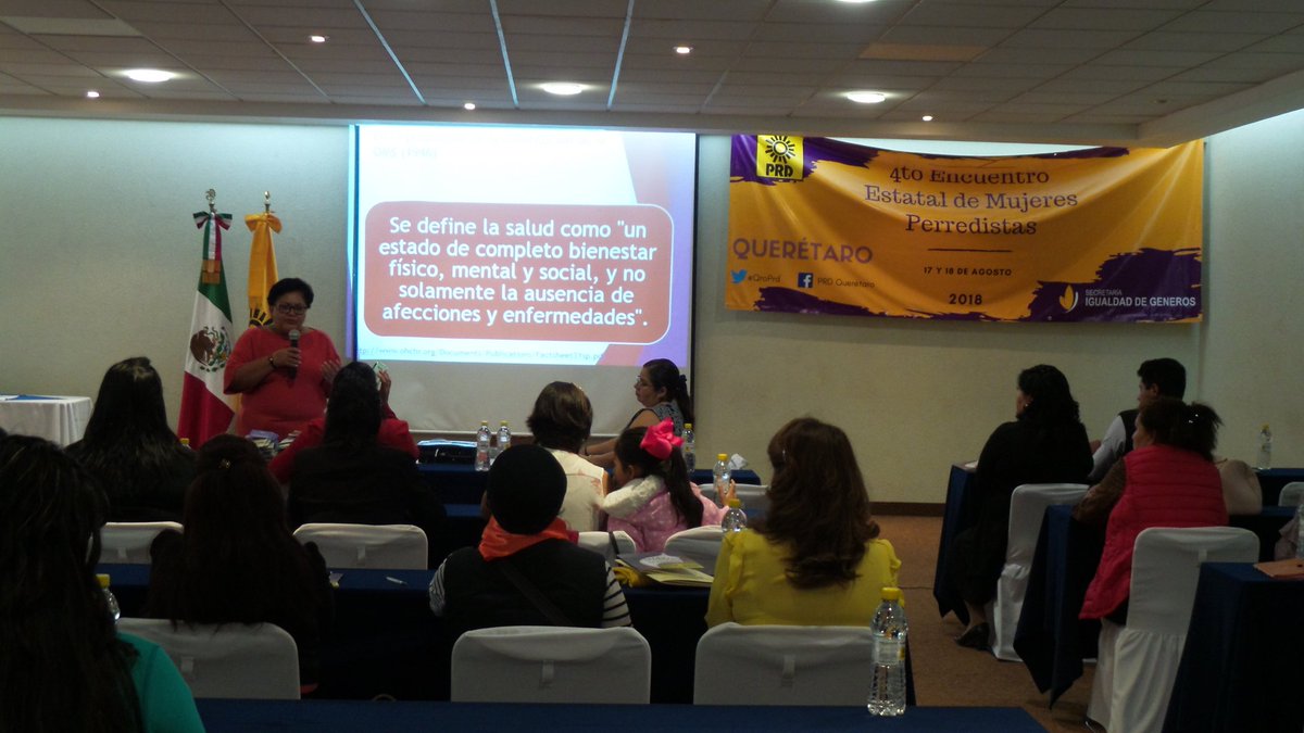QroPrd's tweet photo. La doctora @ddhqroxana presente en el 4o Encuentro de mujeres, con el tema, "La salud como Derecho Humano". https://t.co/NbyguE51QO