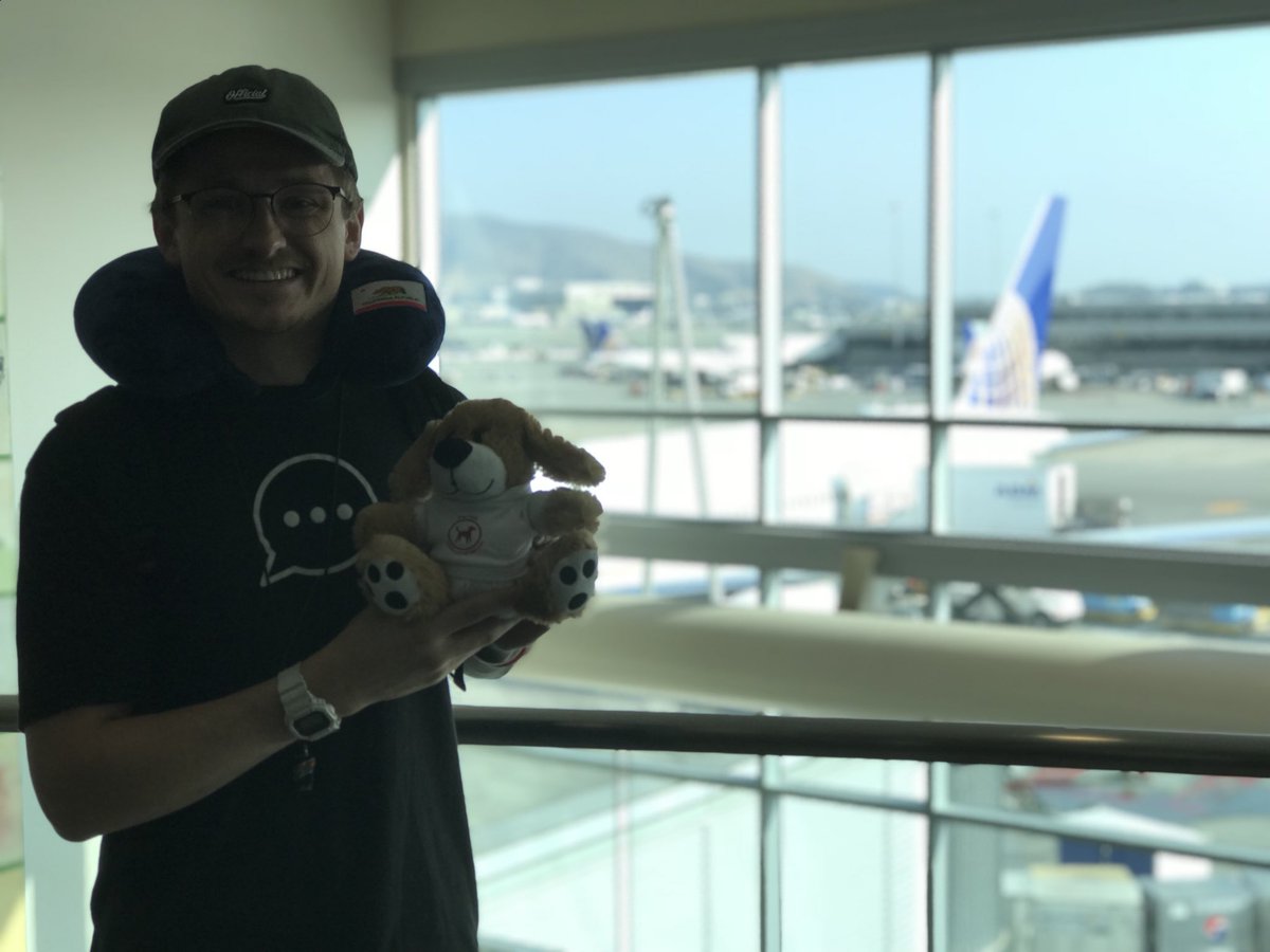 RedtailAdam's tweet photo. Doing some more travels with Tucker! #tuckertravels #RedtailTechnology #vacation https://t.co/wLckpqg5V0