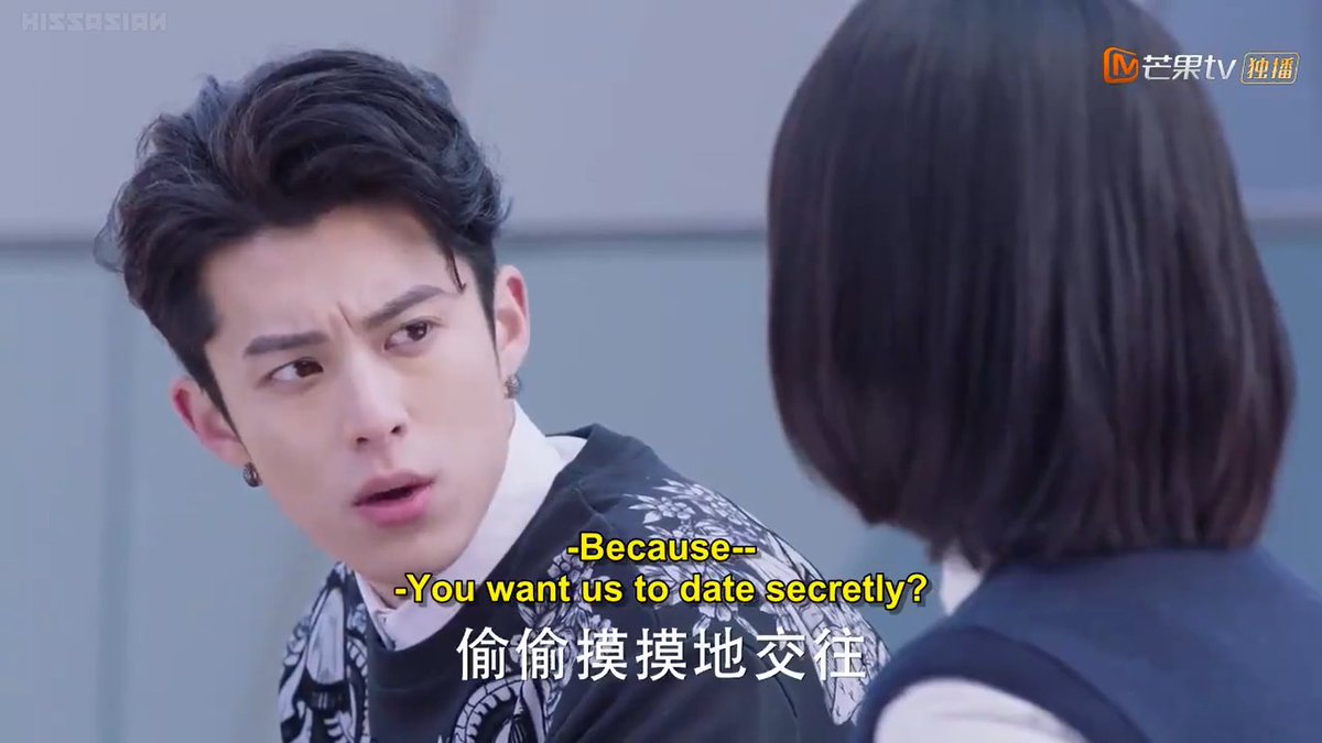 Dao Ming Si protesting to Shancai's idea of keeping their relationship a secret #JerryYan and  #BarbieHsu in  #MeteorGarden (2001) and  #DylanWang and  #ShenYue in  #MeteorGarden2018