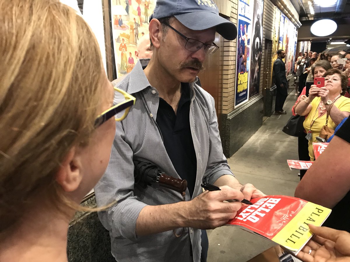 Stacey_Devine's tweet image. So excited to see @BetteMidler and #davidhydepierce in @HelloDollyBway last night! Honored to meet David Hyde Pierce!