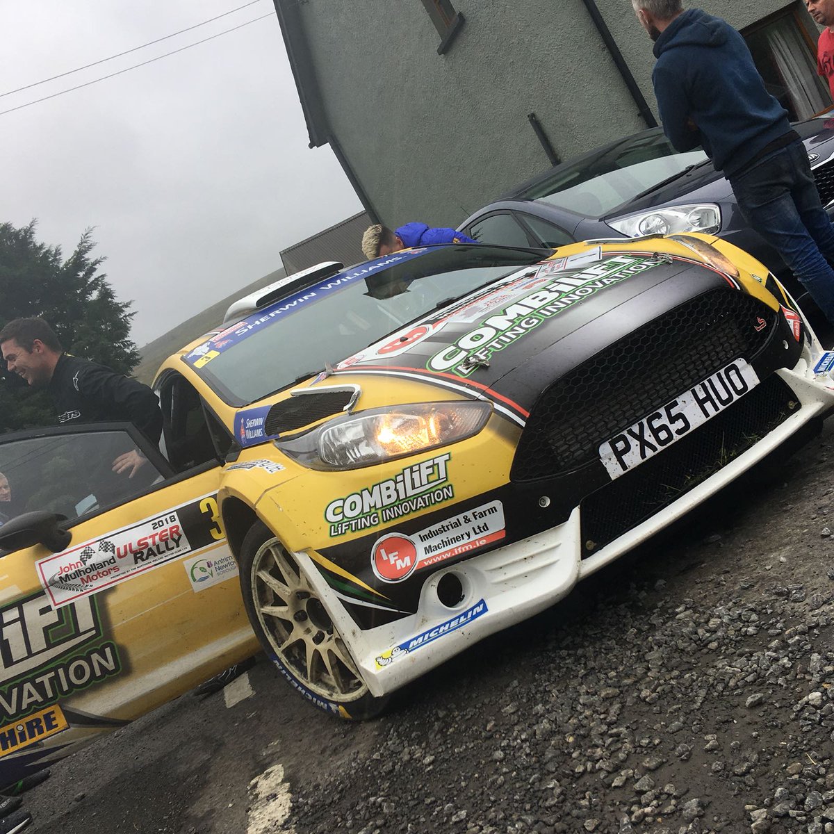Josh &amp; Andy have finished the Ulster Rally in 2nd place but crucially claim top #ITRC points even after the gear stick breaking on the final stage!

Well done to Matt Edwards on the victory. 

Final Results
1) Matt Edwards
2) Josh Moffett + 26.6
3) David Bogie + 29.1