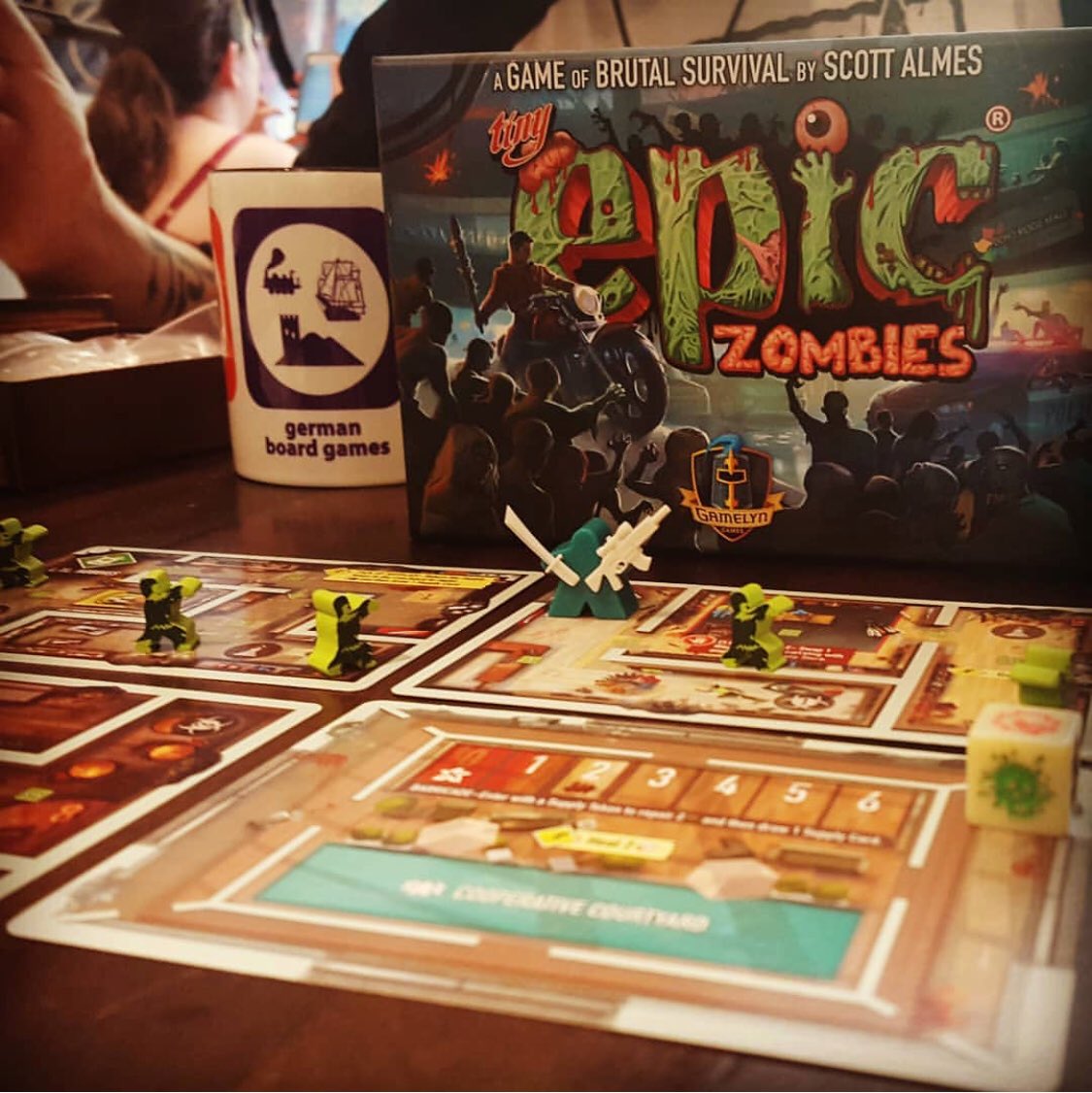 uncommons (@uncommonsnyc) on Twitter photo A not-so-tiny shoutout to <a href="/Gamelyn_Games/">Gamelyn Games</a> for this epic addition to our play wall- fresh from #Gencon2018! Are you prepared for the #zombie apocalypse? A not-so-tiny shoutout to <a href="/Gamelyn_Games/">Gamelyn Games</a> for this epic addition to our play wall- fresh from #Gencon2018! Are you prepared for the #zombie apocalypse?