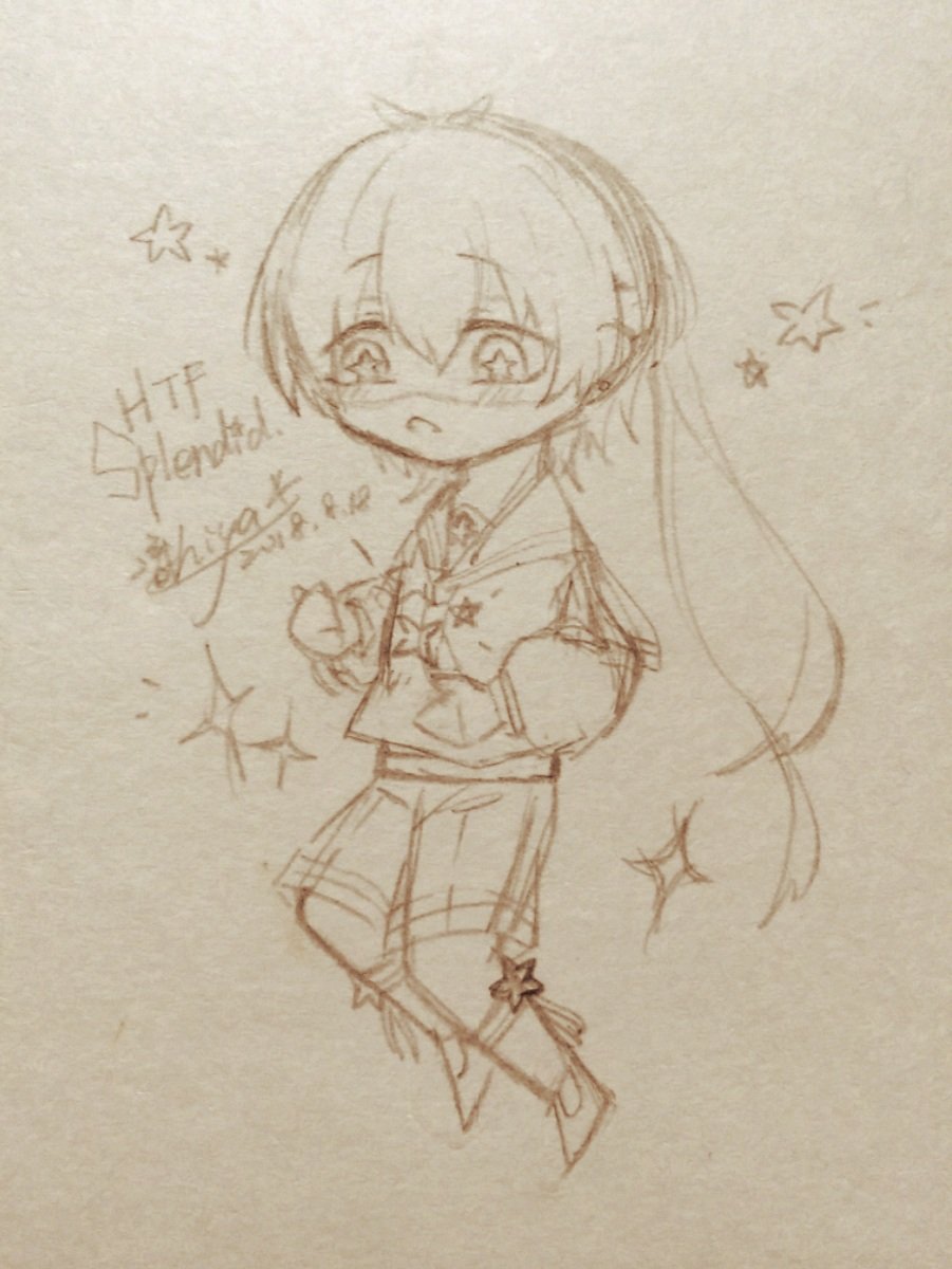 Chiya チヤ ディドくん 天使 服装はこの前のセーラー企画が 間に合わなかった たぶん初めて宇宙ヘ行って 星を触れたディドくん 想像するだけでかわいすぎとは ཫ Htf Htf擬人化 スプレンディド Splendid