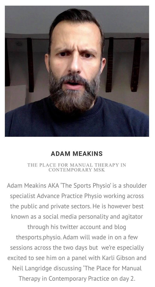 TPMPodcast's tweet photo. Today's ad for one of the #TheBigRs conference key notes comes courtesy of @neiljlangridge @AdamMeakins and @DIY_KI 

"What God forgot to tell us about Manual Therapy!"*

*That's a joke.

Sign up here for a none looney tunes talks! https://t.co/Uqa5O5eJZ8 https://t.co/sl3dYIkkOs