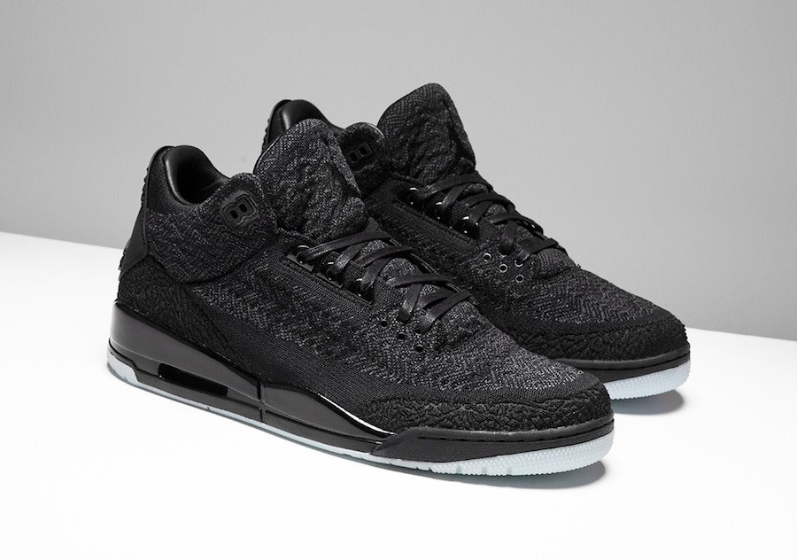 jordan 3 retro flyknit black