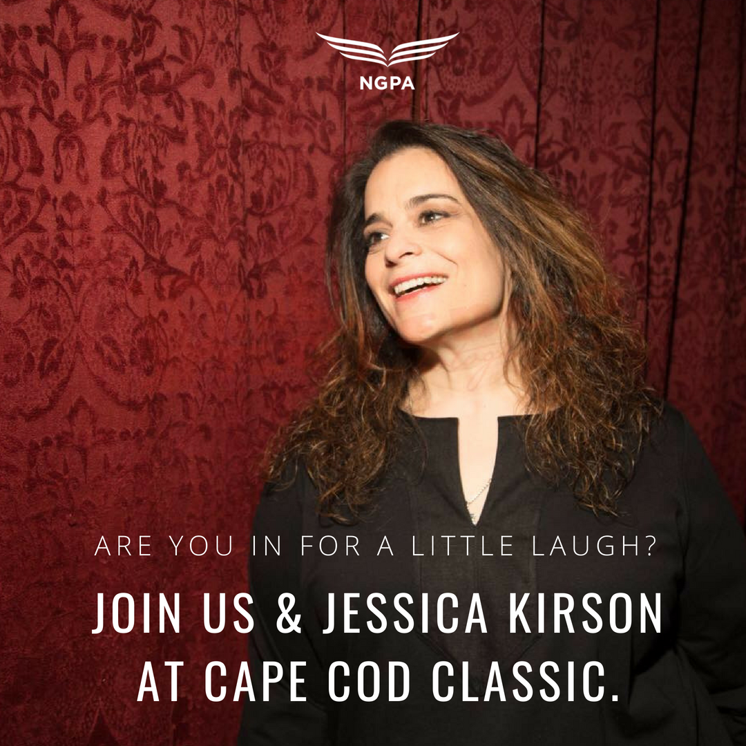 weareNGPA's tweet photo. Grab some desert and a refill and join us for a good laugh at #CapeCodClassic with #JessicaKirson. Thanks again to @WingsFinancial Credit Union for sponsoring this event! #NGPAEverywhere https://t.co/k6gCs8cuH6