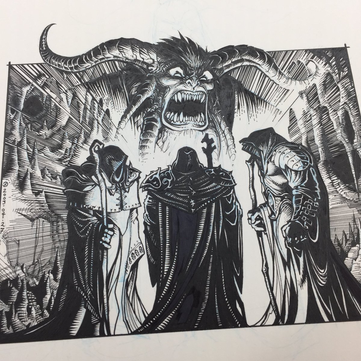 tedbeargeon's tweet photo. This art published in #Warcraft: The Roleplaying Game back in 2003 featured the setting of #Azeroth and has absolutely no relation to the recent release of the #BattleForAzeroth by #Blizzard Ent.

#hashtaghijacking https://t.co/Zyt3FtnrNq