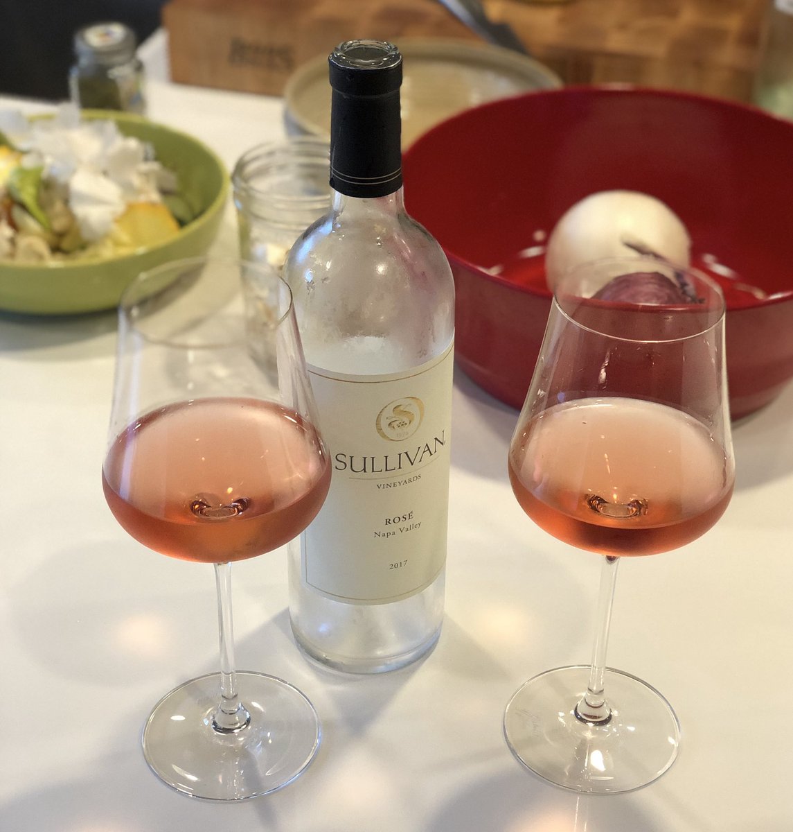 KastenFW's tweet photo. Still dreaming of the magical experience we had @SullivanEstate last weekend! Cheers to a beautiful day! #rutherfordwine #rose #NapaValley @VisitNapaValley https://t.co/qh2MnJjrvE