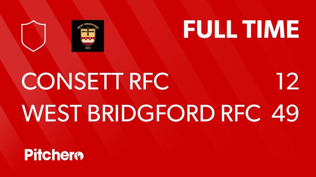 BridgyRugby's tweet image. FULL TIME: Consett RFC 12 - 49 West Bridgford RFC
#CONWES #Pitchero
westbridgfordrugby.co.uk/teams/9713/mat…