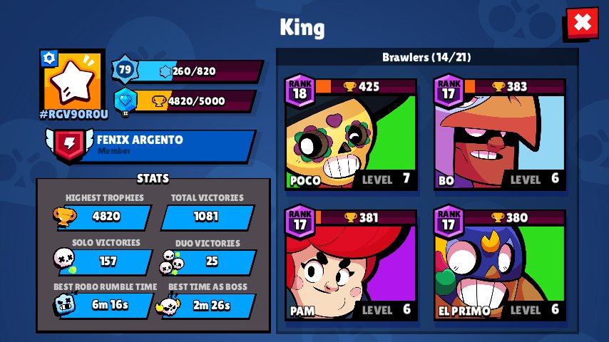 KingBS18's tweet photo. Busco team;soy Android; 4800 copas con solo 14 putos brawlers (mi frustración se nota?)rt porfavor https://t.co/JLcyDTTeW4