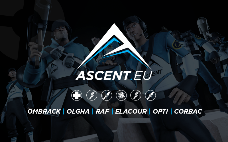 Our Ascent.EU TF2 roster has made a few changes in preparation for the upcoming Insomnia series next week, with <a href="/Olghlacon/">Joachim Goater</a> and <a href="/Raftf2/">Raf</a> joining our European LAN team.

Je te verrai à i63! 🇫🇷