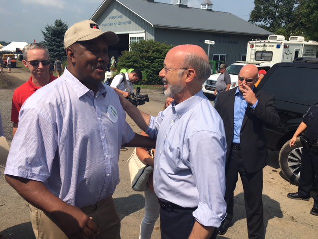 DwightEvansPA's tweet photo. I had opportunity to attend #AgProgressDay to meet students, farmers, and community members. As a @HouseAgDems member protecting our land, water and farming community will always been my priority. @PAAgriculture @PAFarmBureau @FarmCredit @PAFarmersUnion https://t.co/MMtnKy5Yuj