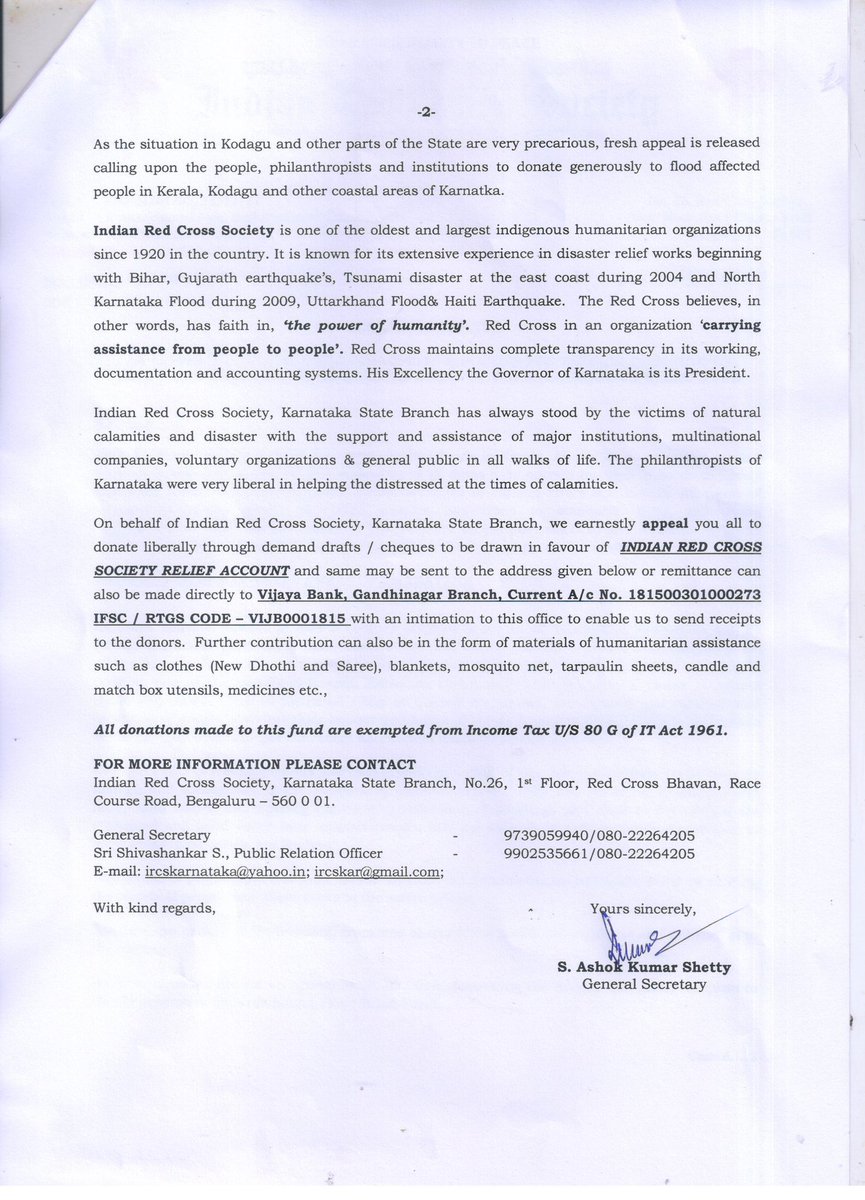 Karnataka Red Cross tweet media