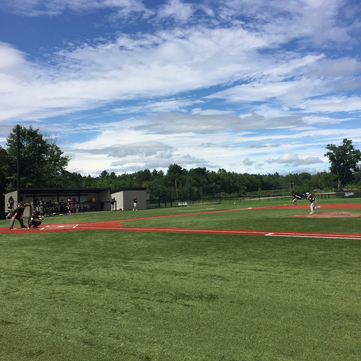 BridgtonAcademy's tweet photo. It’s a PERFECT day for the third annual alumni baseball game!! Keep track as we LIVE TWEET Team Atwood v. Team Izaryk! #BABaseball https://t.co/3RdEEelG6A