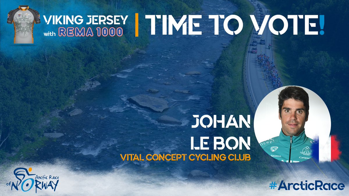 ArcticRaceofN's tweet photo. RT if you want to see @johan_Lebon winning the Viking Jersey! ⚔

With @REMA1000
#ArcticRace https://t.co/6bqZNMKL5t