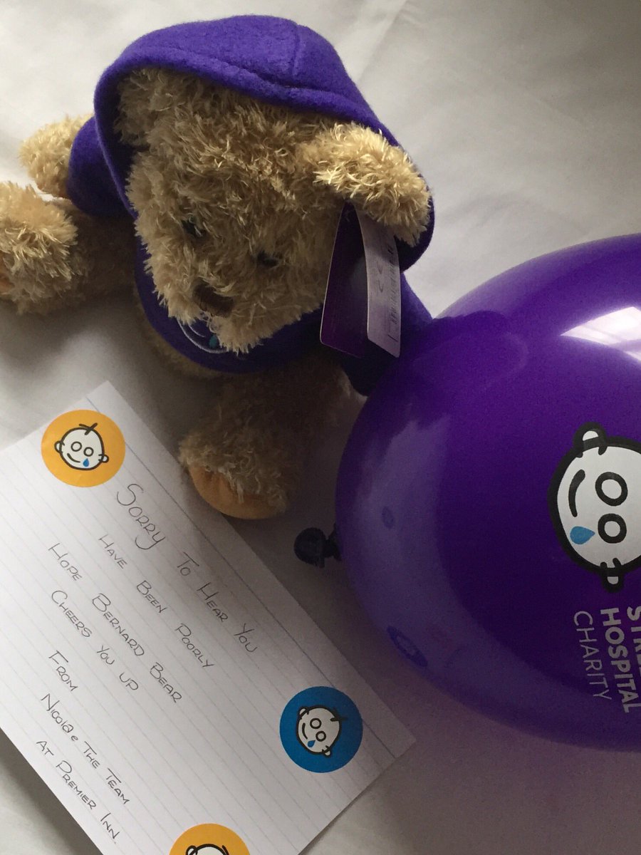 Pi wow for a poorly boy returning from hospital today