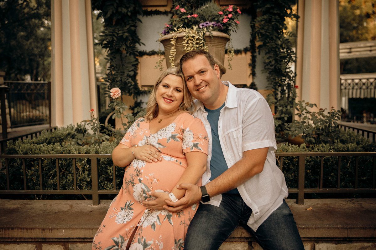makingamiller's tweet photo. Dreamed of the day I would be able to share maternity photos. It still doesn’t feel real. #makingamiller #infertility #IVF #IVFpregnancy #pregnantafterinfertility #maternityshoot #disneyfan https://t.co/6BzXwX5kEM