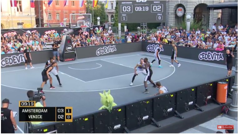 3x3Italia's tweet photo. Peccato! #Venice perde 9-22 con Amsterdam e viene eliminata al Cedevita #3x3LubianaChallenger. 
Giocano solo in tre per l'assenza forzata di #Pavone 

Amsterdam-Venice 22-9 
Venice. #Gorini 3, #Petronio 4, #Kisonga 2 https://t.co/hc6e6Yt8g0