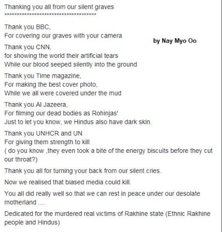  #Rohingyas' secret dark war | Massacre of  #KhaMaungSeik, August 2017Mass killing was probably done to ensure that there is no  #Hindu left to inform army whereabouts militants.  #Kashmir pundits were killed & driven out for same reason.Detail here  https://bit.ly/2L6bjSG&nbsp;