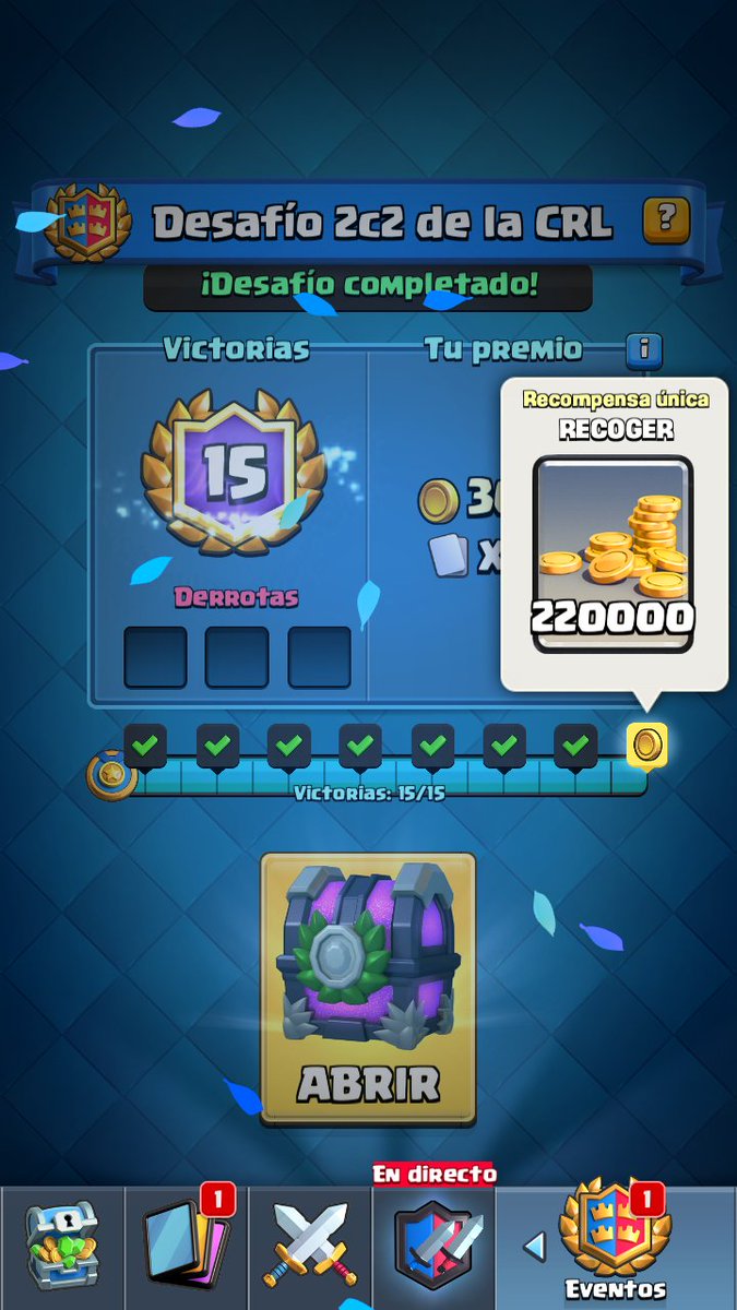 Tarde pero seguro :v
 15-0 con <a href="/WDYahir/">Yahir Obregón</a>