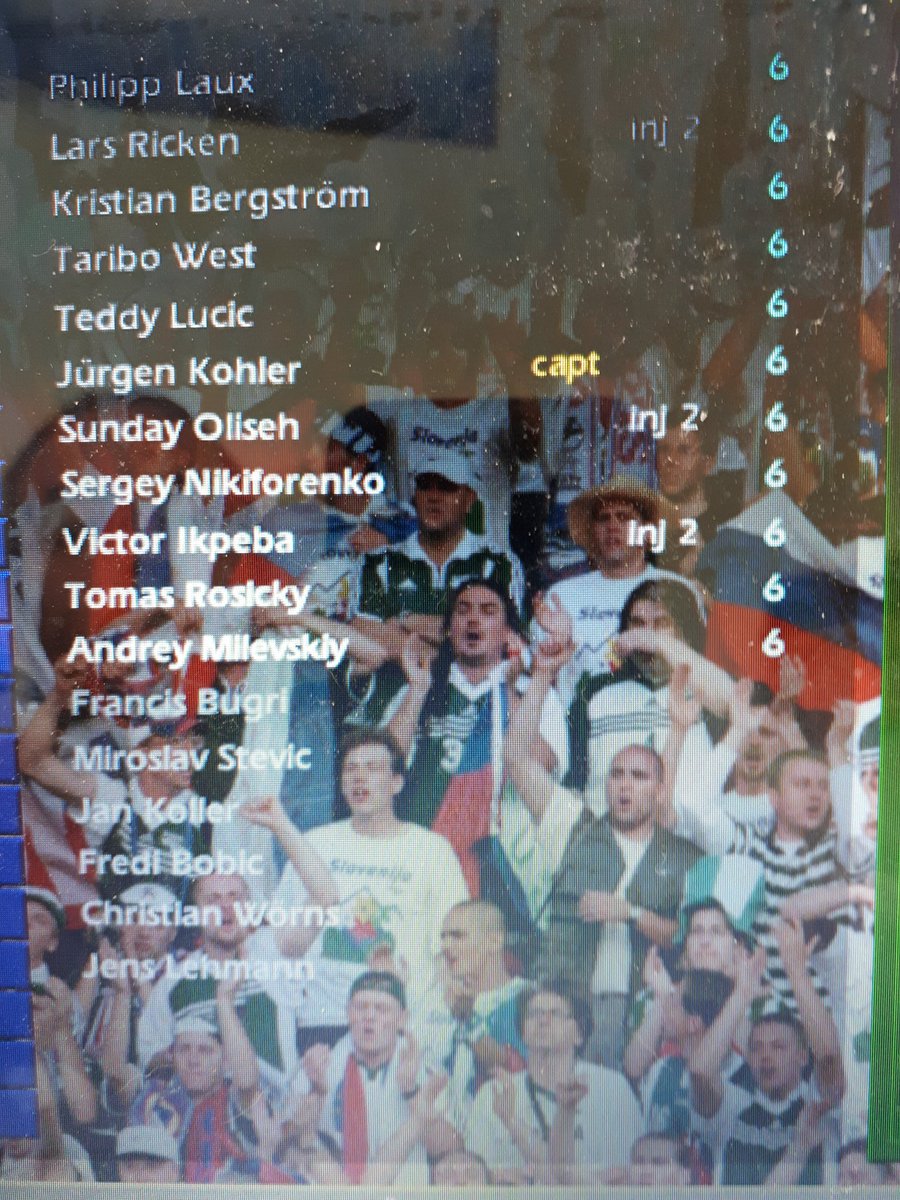 First two games with #Dortmund in the #leaguecup thought they'd have learnt from the first game to warm up #poorwarmups #freakinjuries  #champman <a href="/cm0102legends/">Championship Manager 01/02</a> <a href="/legendsOfCm/">Championship Manager</a> <a href="/champman0102/">CM0102 Forums ⚽</a>