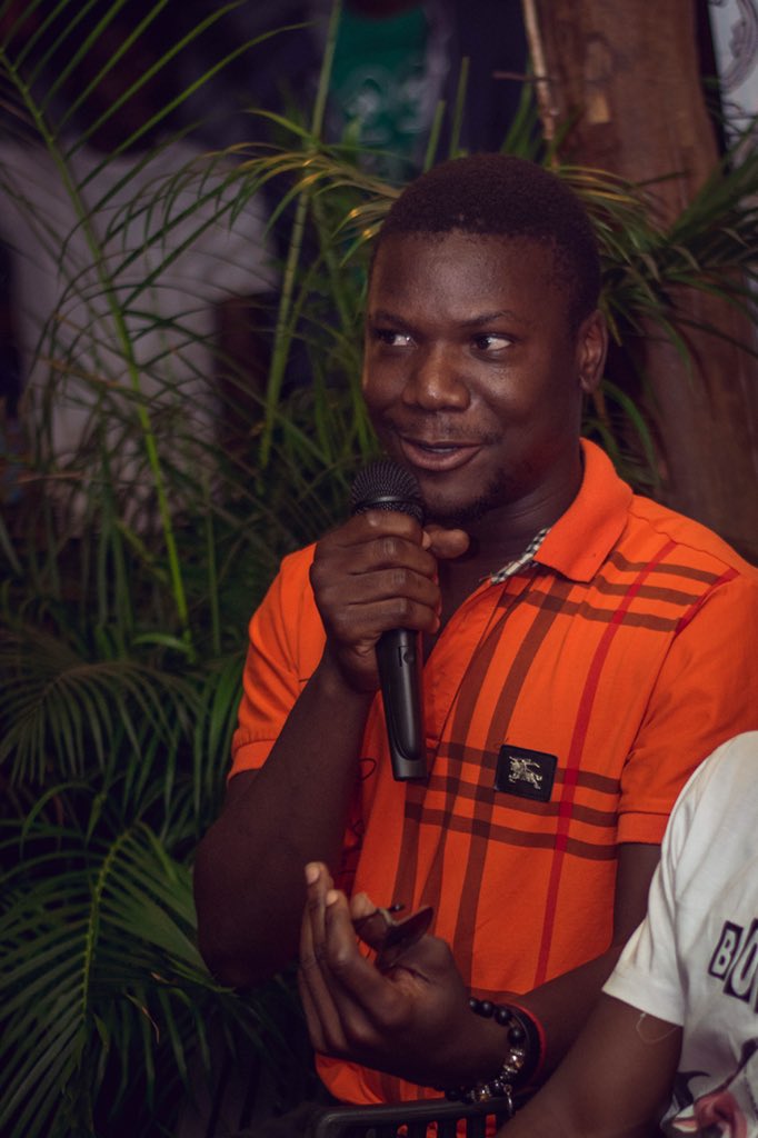 InfoNubuke's tweet photo. GOLD IS HERE: DOCUMENTARY SCREENING AND POST FILM DISCUSSION @Masterwille, lead a passionate post-screening discussion!
#GoldIsHere #Film #Documentary #Ghana #TheOnlyWayIsForward #GhanaMustGo #Forward #BaseCamp #BritishCouncil #Nubuke #SeeWhatsNU https://t.co/5XFhBaK5aG
