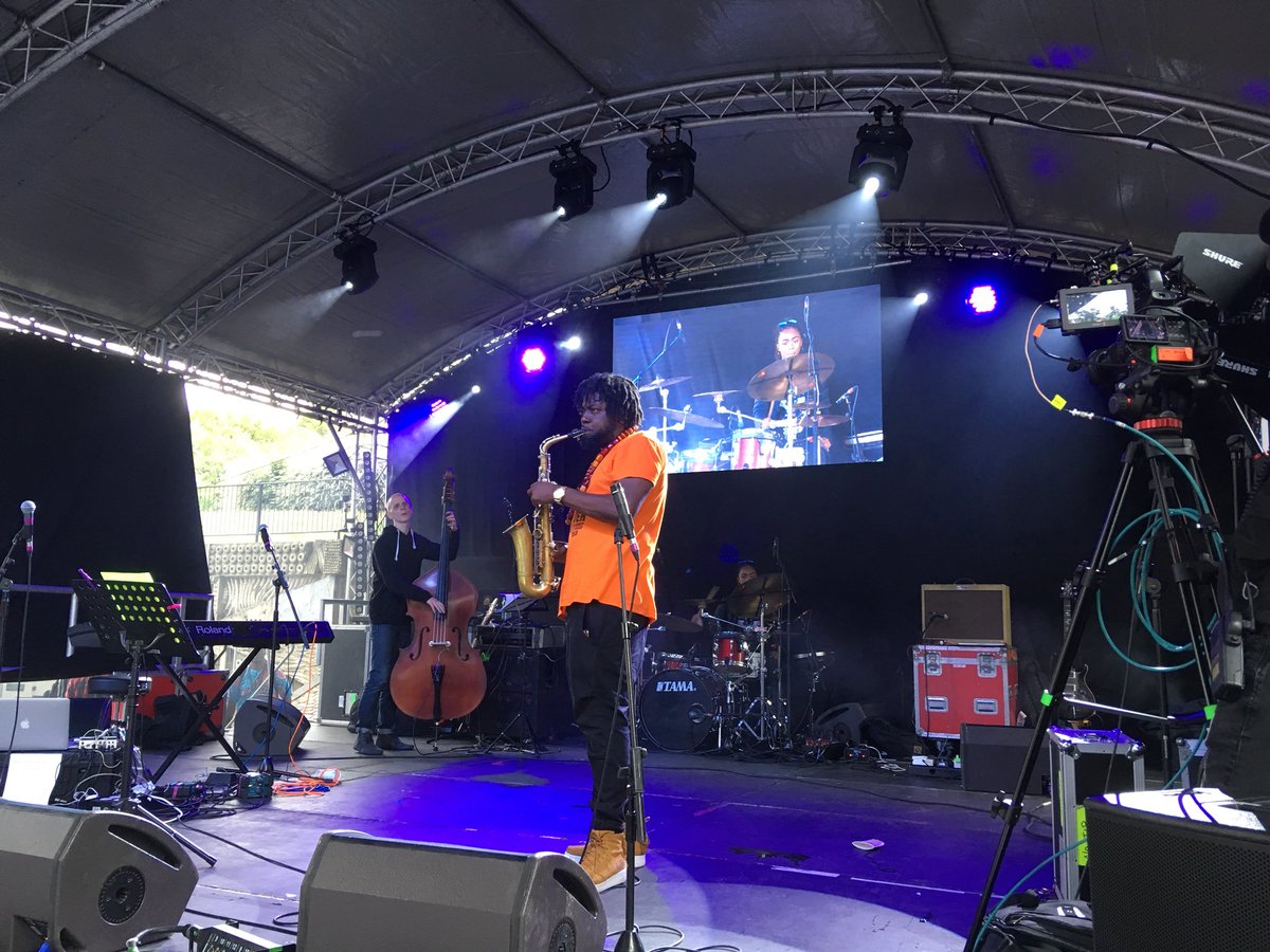 MrLSaunders's tweet image. Really love @FlyoverShow. Always a great vibe &amp;amp; a great way to connect music &amp;amp; art with the city #flyovershow #birmingham