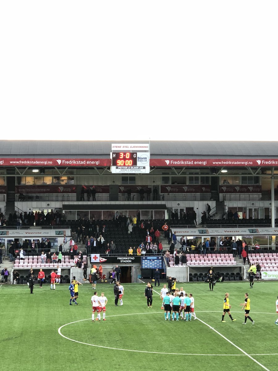 Guttane gjorde jaggu jobben i kveld igjen. 3-0! Nydelig levert.