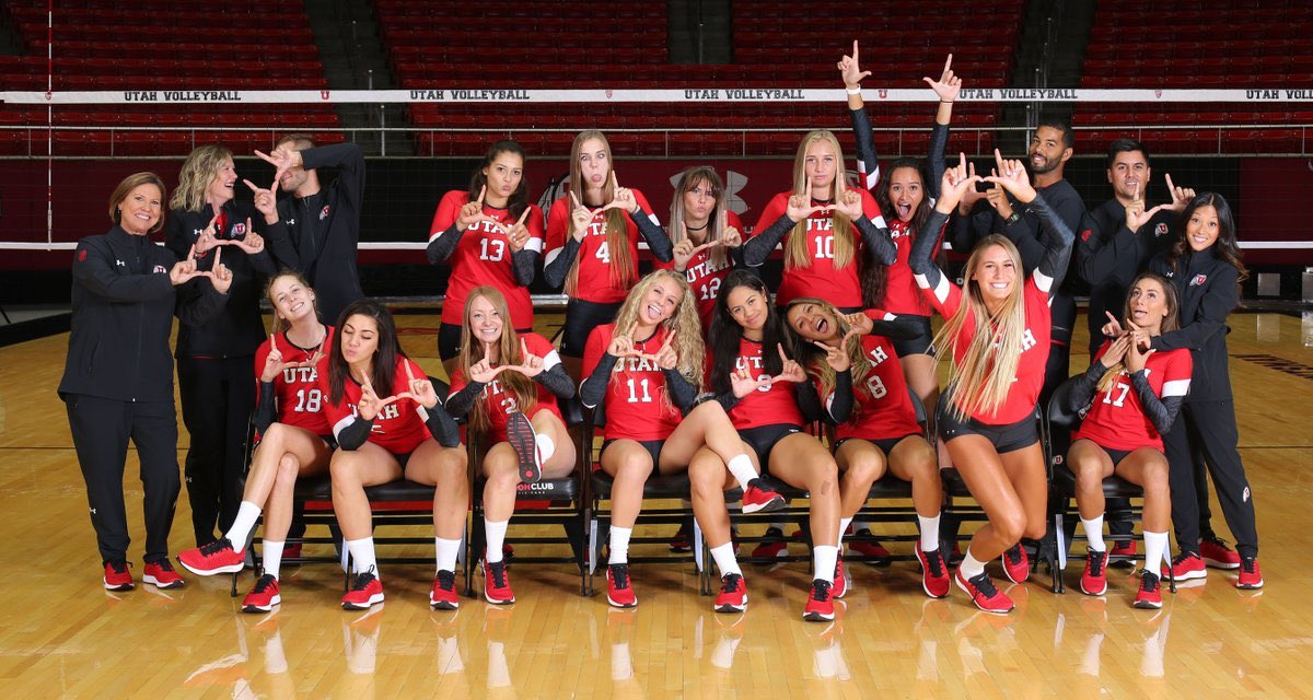 UtahVolleyball's tweet photo. Its GAMEDAY! 🔴 vs ⚪️ match!
2pm in the Huntsman Center!
#utahvb #goutes https://t.co/4vD8pH4vGX