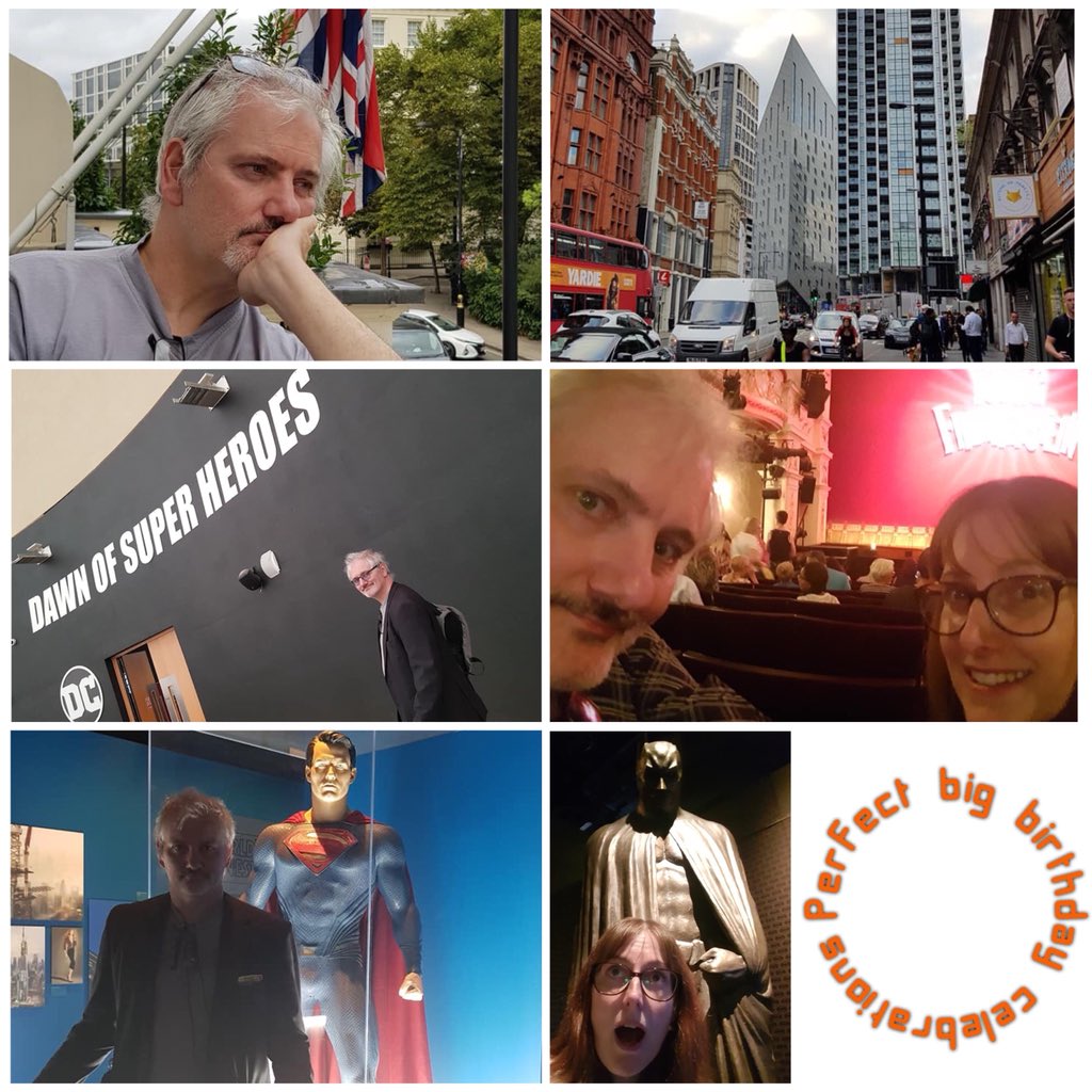 #london #platerestaurant #youngfrankenstein #garricktheatre #dcexhibition #batman #superman #ecclestonsquare #ecclestonsquarehotel Serious 3DTV withdrawl. Amazing stay in London. @ESquareHotel @PlateLondon @youngfrankldn