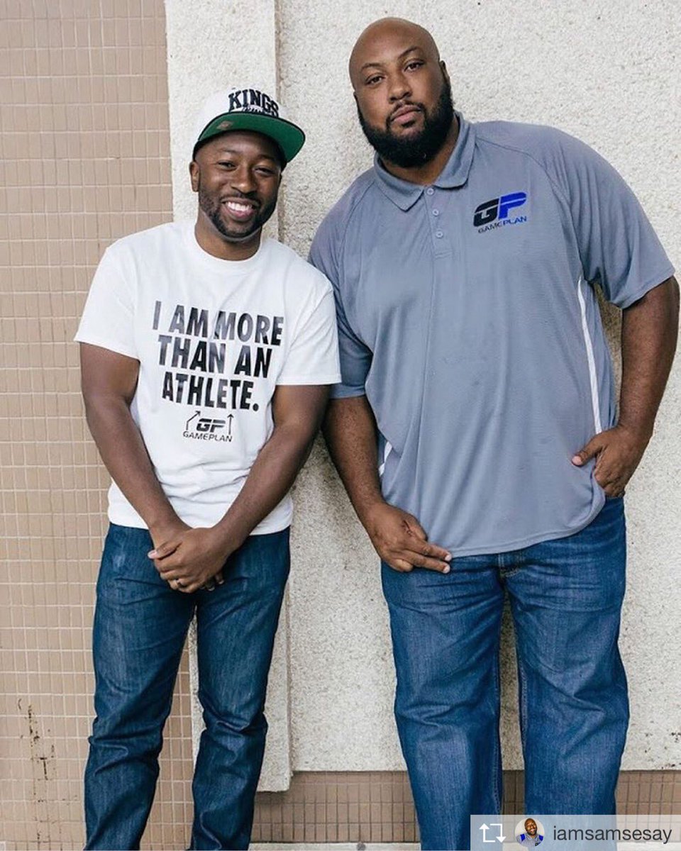 gameplanorg's tweet photo. @gameplanorg has so much in store this school year. I can’t wait to show you all. Stay tuned!⠀
⠀
Also, the “I Am More Than An Athlete” shirts are still available. Go to @gameplanorg to purchase. Link in bio.⠀ https://t.co/UfuGPgklly