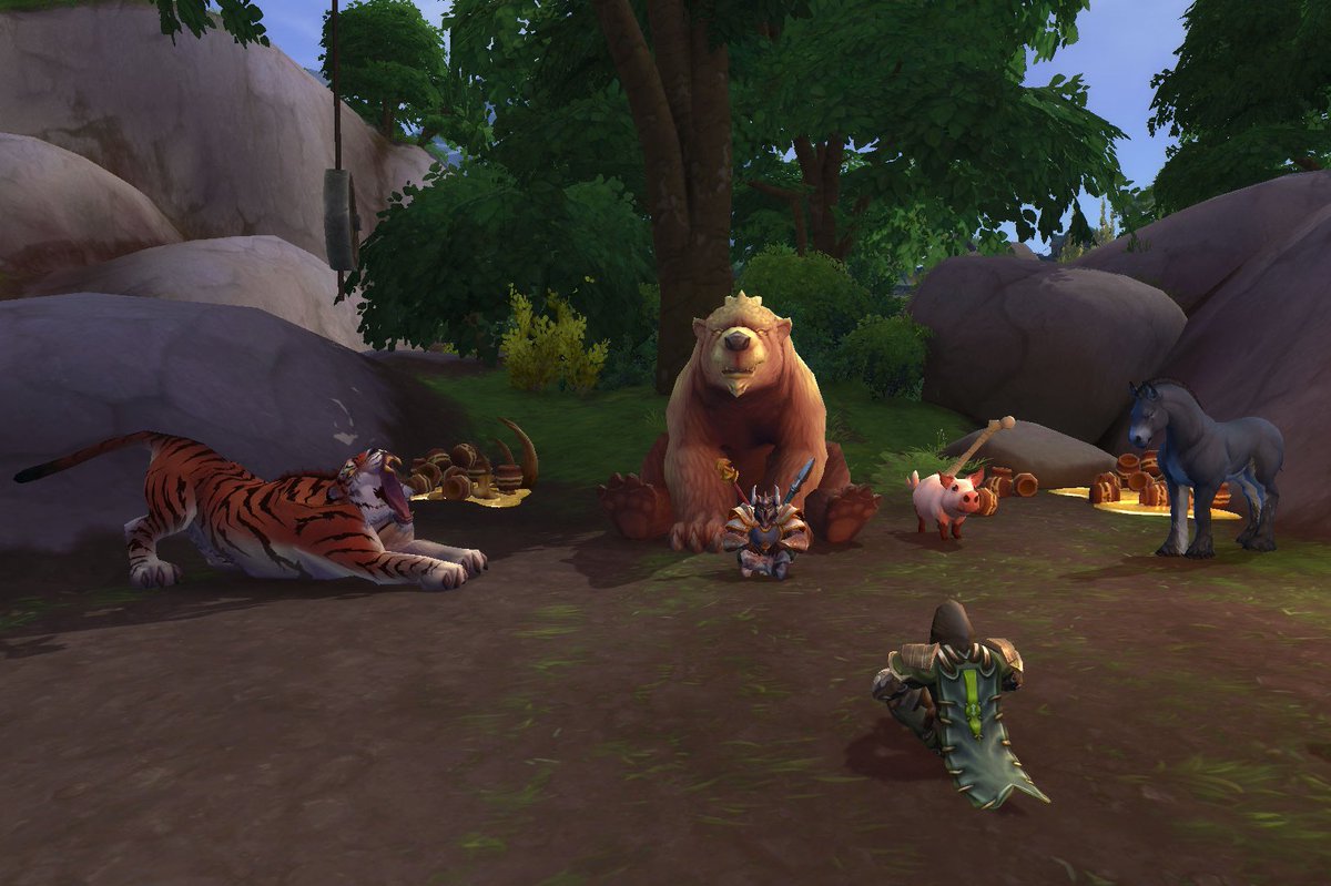 CrusaderShiak's tweet photo. Tigger, Pooh, Piglet, Eeyore, &amp; Christopher Robin https://t.co/9kDH4Fefvj