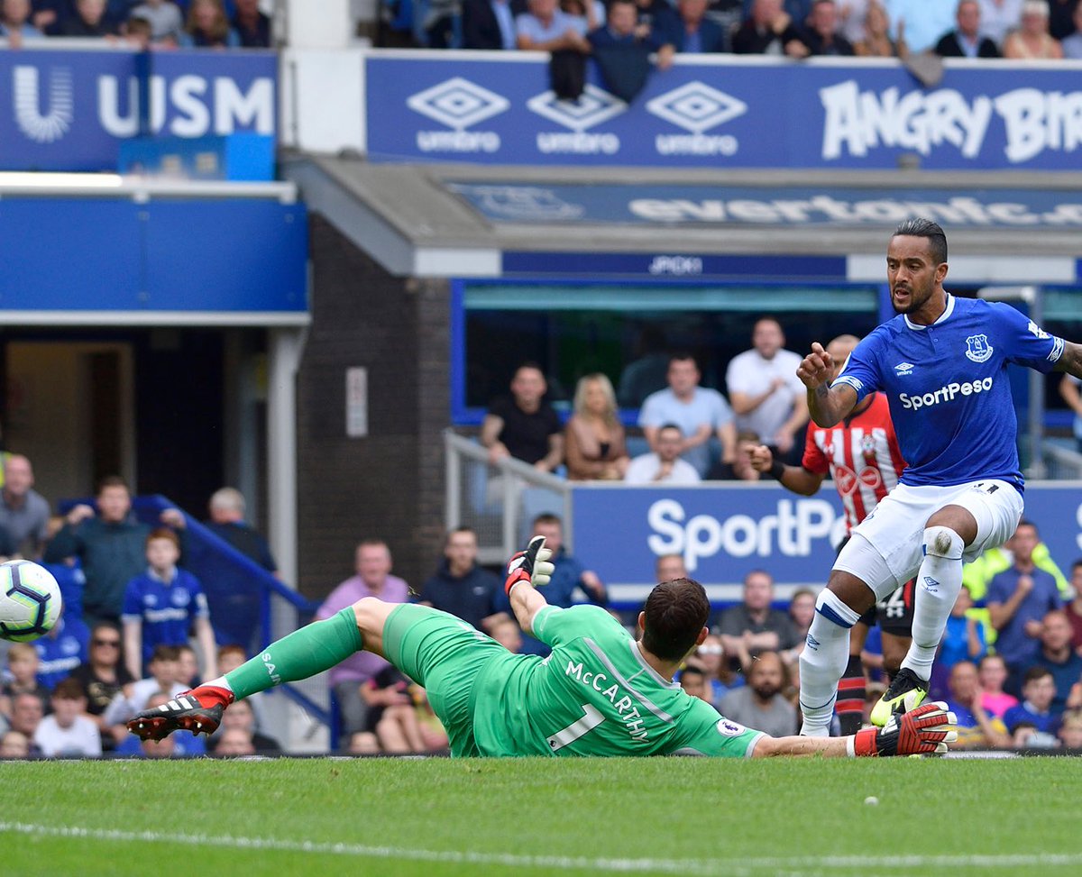 theowalcott's tweet image. Great performance from the lads and our fans today! Happy to get my first goal of the campaign as well⚽️💙 

Good luck to my old club @SouthamptonFC for the rest of the season.