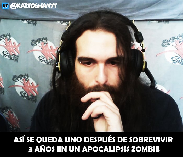 KaiToshanYT's tweet photo. Después del gameplay de hoy es momento de confesar cómo repercute el sobrevivir a un apocalipsis zombie... #zombie #supervivencia #survival #mistsurvival #gameplay #YouTube https://t.co/eB6YdJByvP