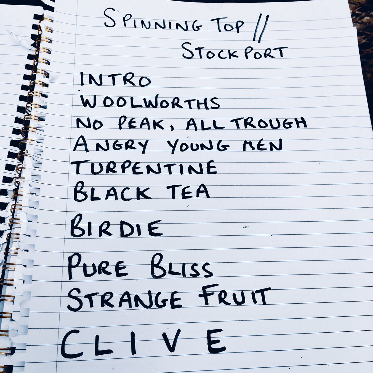 Quality gig at <a href="/SpinningTopSK4/">The Spinning Top</a> last night. Great venue. Special thanks to John at <a href="/leafpromotions/">Leaf Promotions</a> for another Stockport special.

Top set from <a href="/queencultband/">𝔔𝖚𝖊𝖊𝖓 𝕮𝖚𝖑𝖙</a> ✌🏼

Next up for us, <a href="/B2Venue/">B2 Venue</a> in Norwich with Lowestoft 4-piece <a href="/OfficialTORBand/">The Only Route</a> 

It’ll be a rate good do