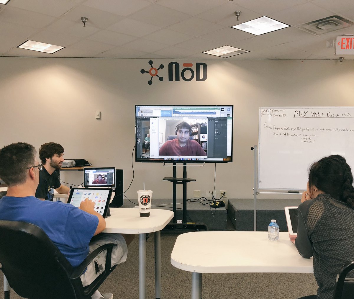 nodDFW's tweet photo. We have @minstrelman91 streaming live at NōD today with @projectuxtv - look out for him at @BigDesign ! https://t.co/Z0ihIhFMst