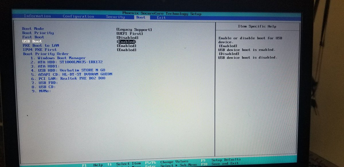 lemkecrafts's tweet image. Just Boot from USB already for fucks sake! #lenovo #bootmenu #winblows
