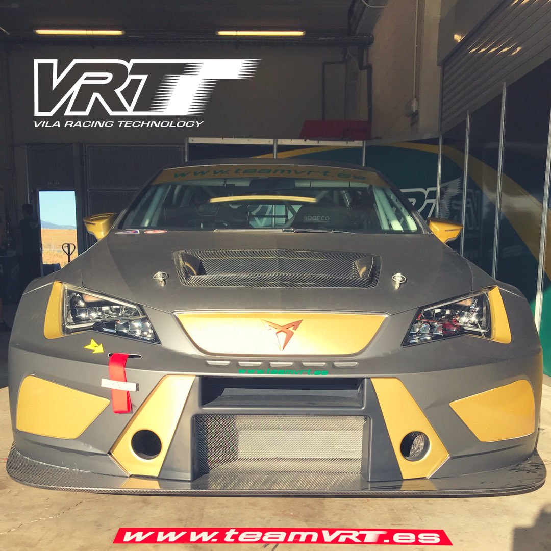👉🏁🚦Ya instalados en @circuitodenavarra‼️ 💥Qué ganas teníamos de ver nuestros 🚀 Cupra TCR en acción!👏😍 @cupra_official @team_vrt #hastamañana #testday #holidaysending #readytoaction💥 #loveourwork #motorsportevents #thebestteam #teamvrt