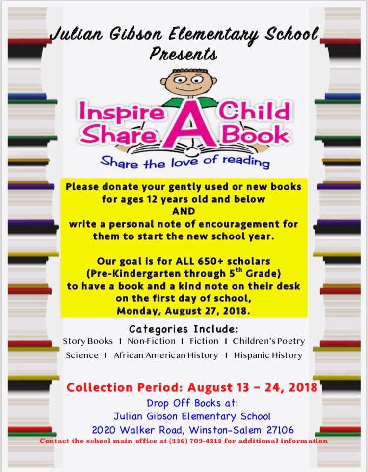 This is happening at my school. If you’re willing and able, please consider donating. <a href="/Mr_BsWorld/">John Blalock</a> <a href="/iam_principalg/">G. Leonard Starnes II</a> <a href="/GibsonGrizzlies/">Gibson Elementary</a> #MakeItARecordYear