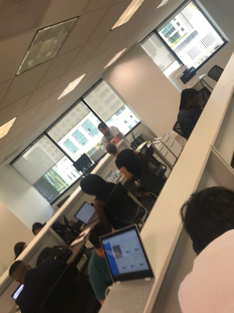 4GeeksAcademy's tweet image. Thanks to @payklever for hosting our #CodingWeekend 👍 #4GeeksAcademy🤓
.
#JavaScript #Reactjs #Python #CSS #HTML #Course #BootCamp #Coding #Miami #Technology #CodingEducation #PartTime #LearnToCode #Developers #WebDeveloper #Programmer #Geeks #Code #Developerslife #WebDeveloper